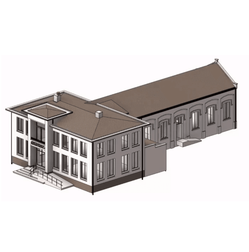 Voormalig gemeentehuis, As - afbeelding 1