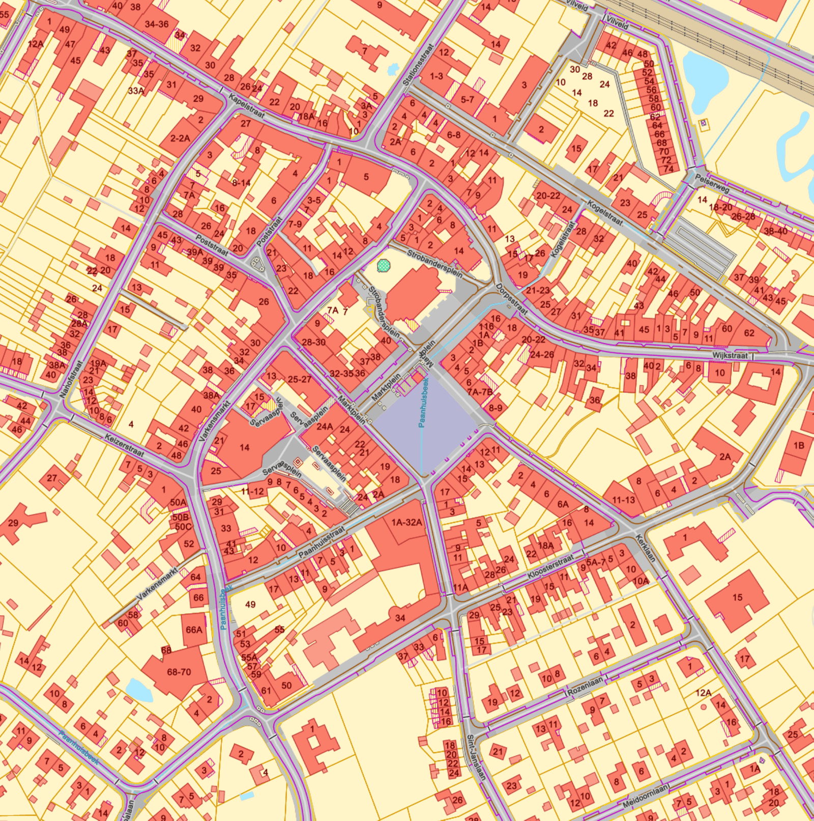 Terreinwerk GRB-bijhoudingen